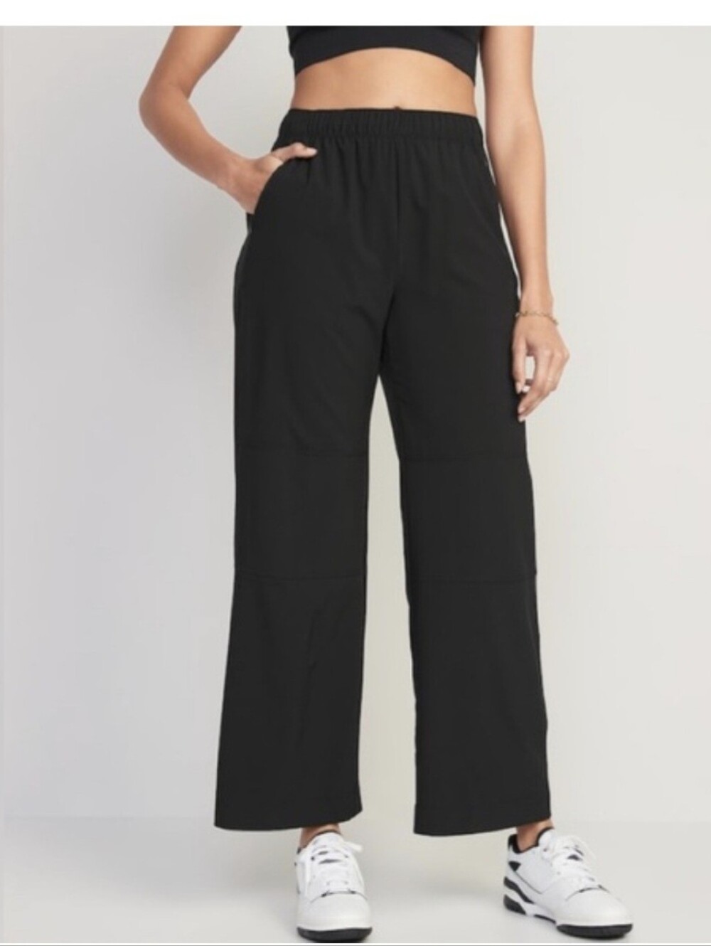 Old Navy 2X high waist StretchTech wide leg pants NWT